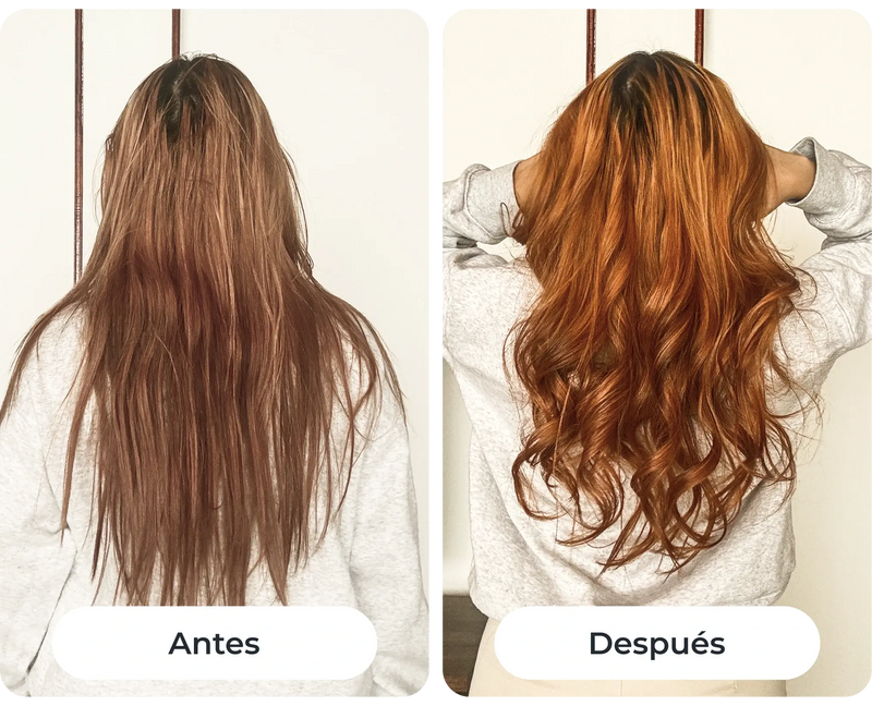 Antes y después